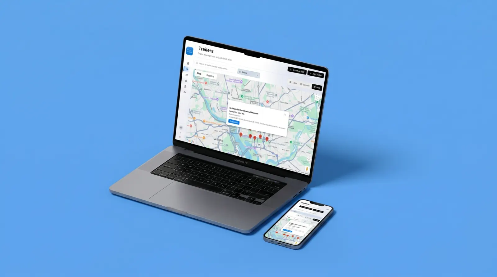 Fleet Dispatch & Job Operations Portal interface